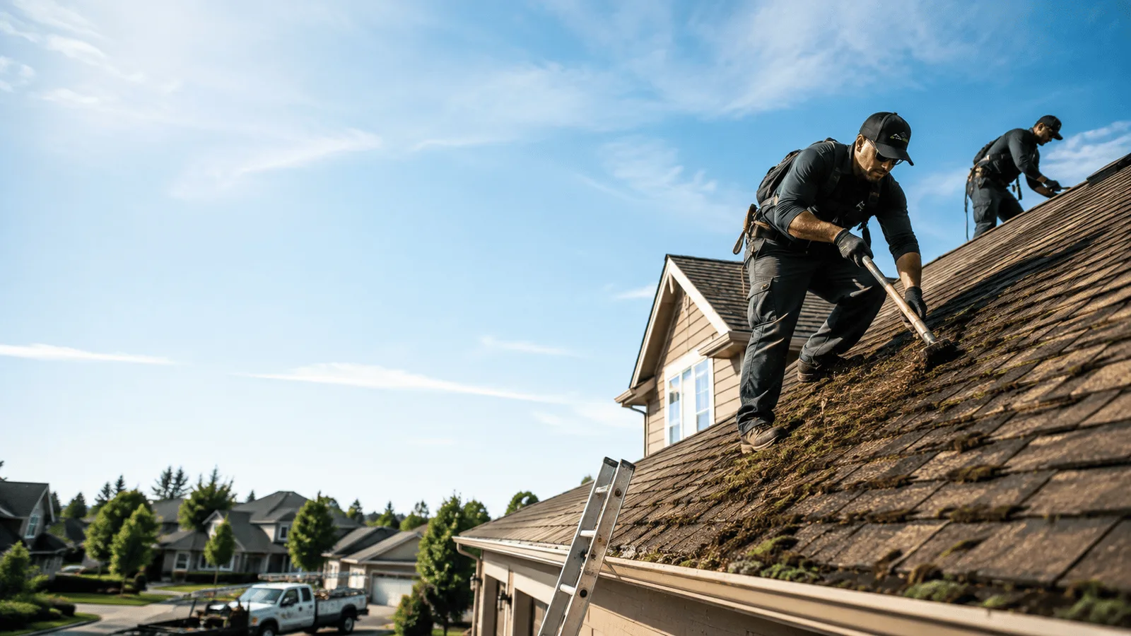 Roof Moss Removal in Glenrock, WY near me